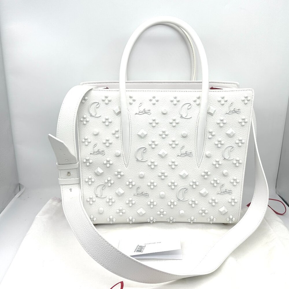 Christian Louboutin PALOMA Loubinthesky Spike Medium Satchel Crossbody Bag - Picture 5 of 16